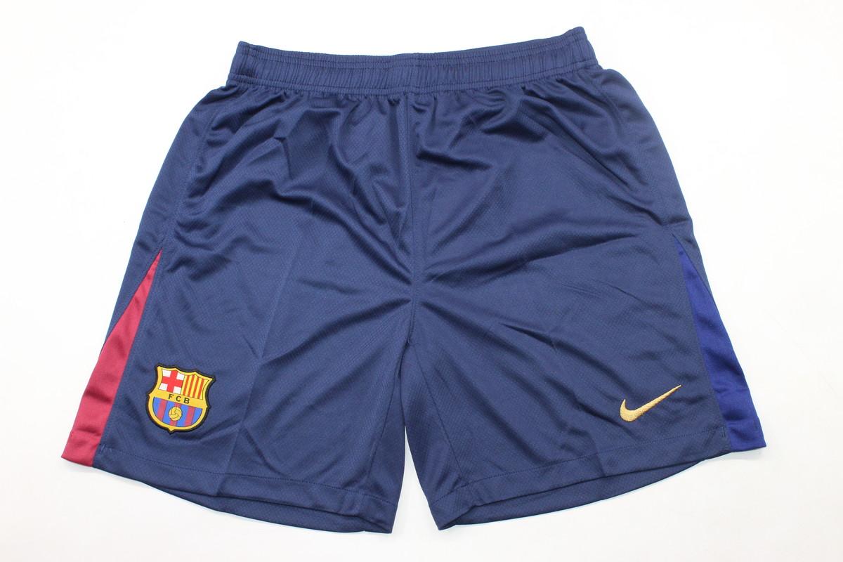 AAA Quality Barcelona 24/25 Home Soccer Shorts